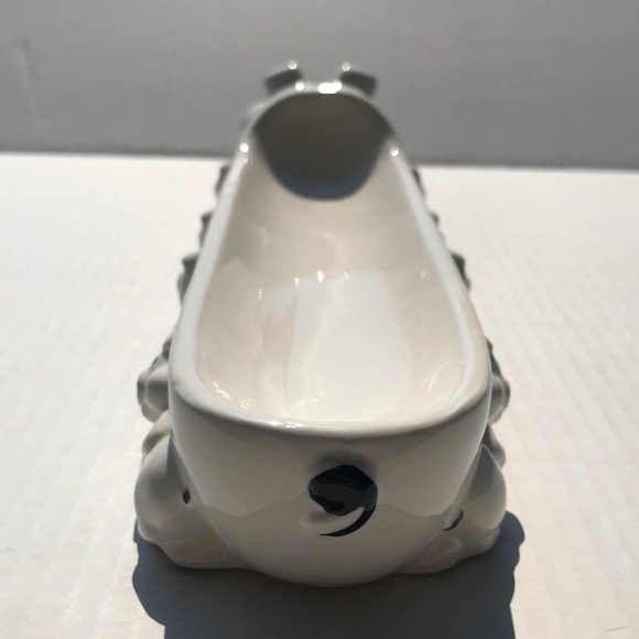 Ron Gordon Designs Ceramic Pig With Litter Cracker/Cookie Dish 10.5” - Picture 5 of 9